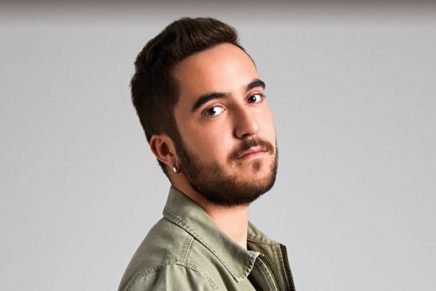 beret artista sesión de fotos nombre